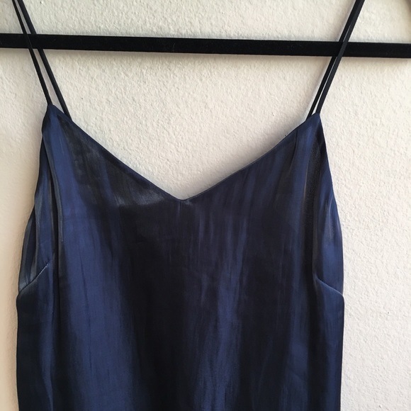 Rag and Bone Astrid Blue Tank top sz 2 - Picture 5 of 7